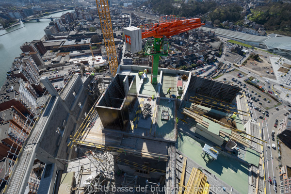 tour des finances à Liège